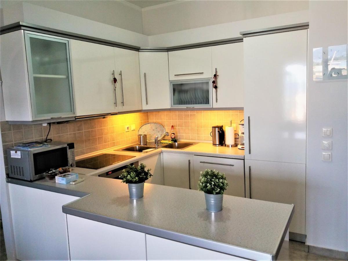 Potamos Apartment With View Bagian luar foto